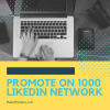 PROMOTE ON 1000 LIKEDIN NETWORK 300 x 300 px